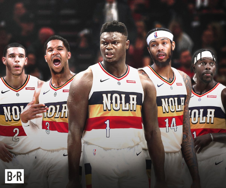 终于不用P图了！鹕人三少定妆照出炉球哥C位 这套阵容什么水平？