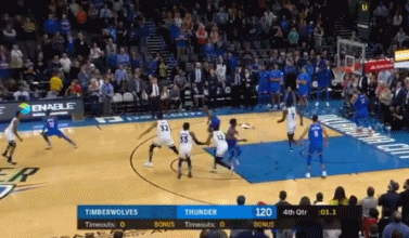 5、2019年12月6日，OKC的球衣定胜负