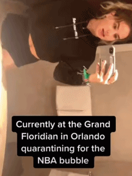 女网红自曝某球星花7000美元请她来复赛园区过夜！已经到酒店了