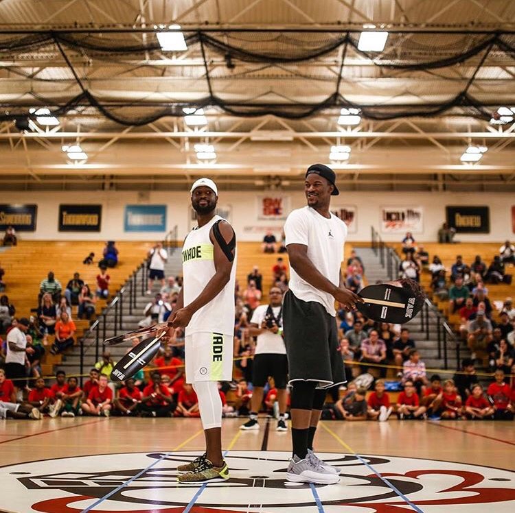 韦德参加巴特勒训练营