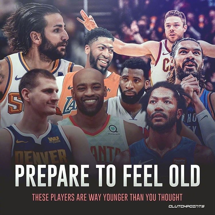 关于NBA球员的年龄 有一组反直觉的事实！能跟卡特比的竟然是它！