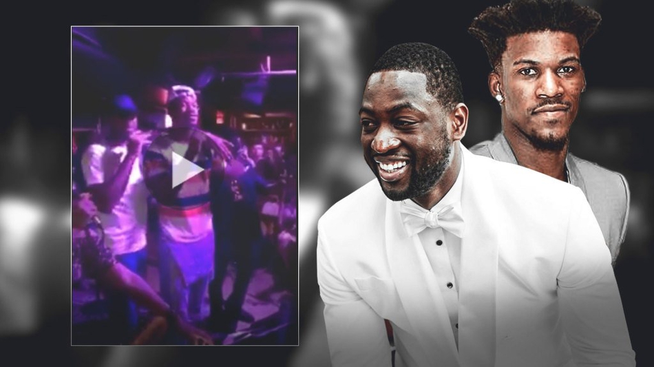 韦德跟新基友夜店狂嗨