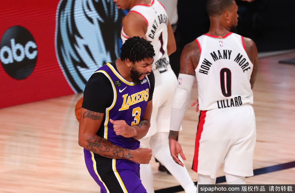 [NBA季后赛]湖人116-108开拓者