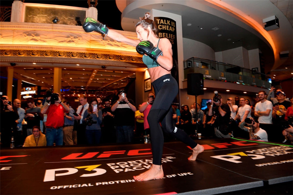 UFC248赛前公开训练集锦 张伟丽蓄势待发