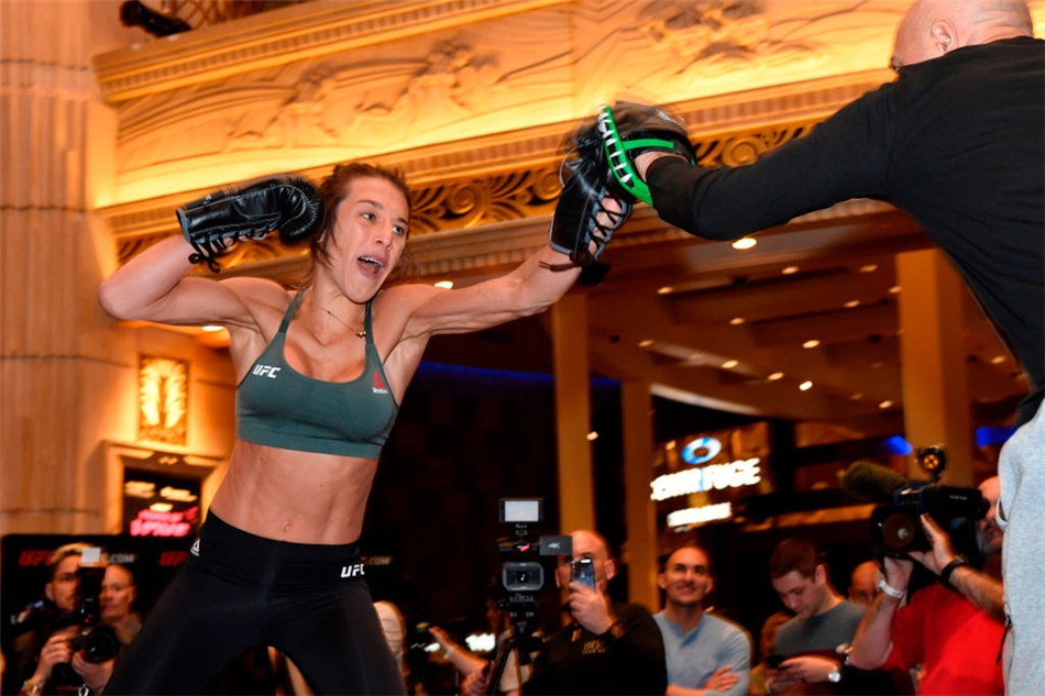 UFC248赛前公开训练集锦 张伟丽蓄势待发