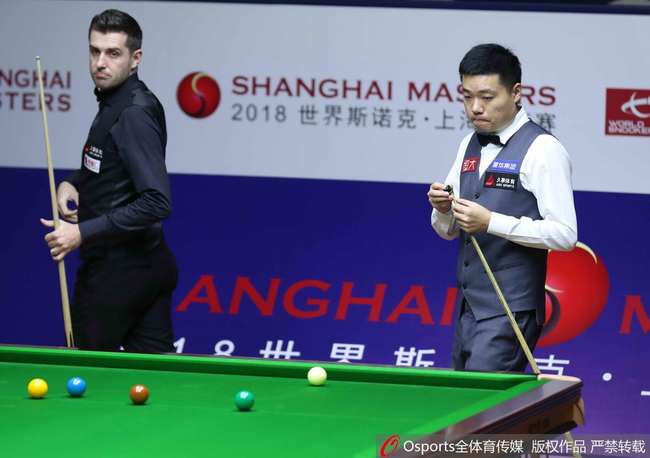 上海大师赛丁俊晖6-5塞尔比进四强