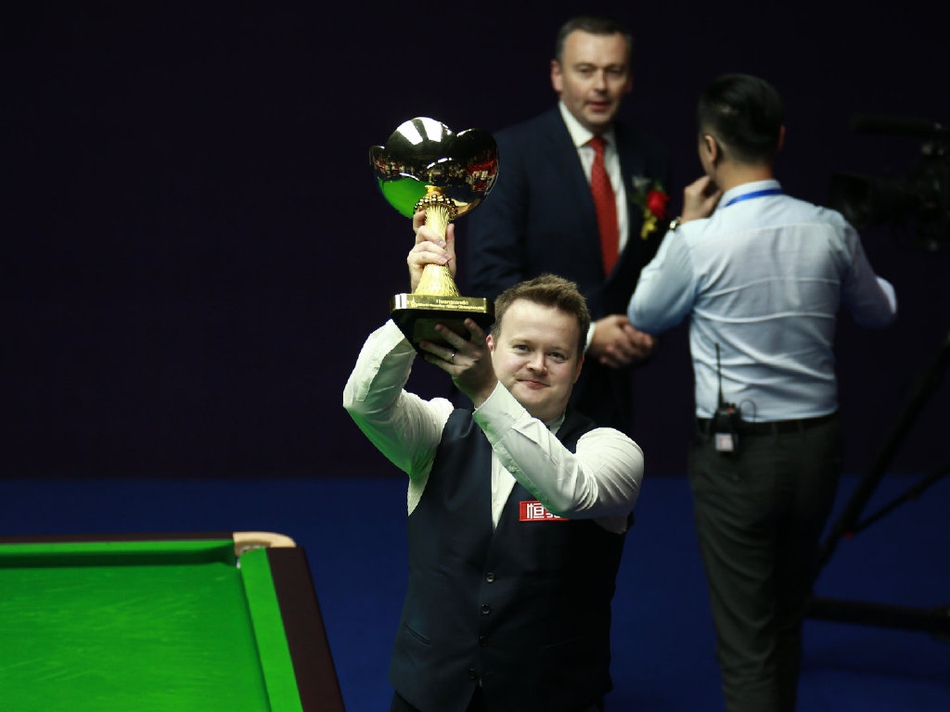 斯诺克中锦赛颁奖仪式