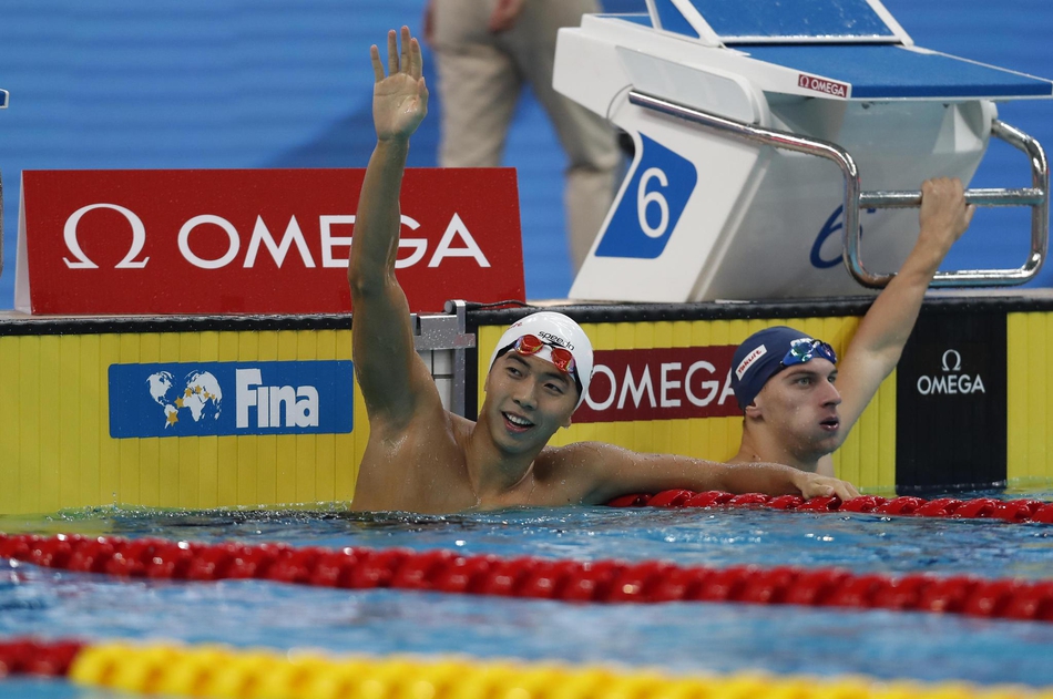 新浪直击游泳世界杯第二日