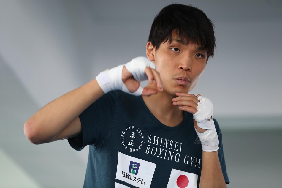 徐灿与久保隼进行赛前公开训练