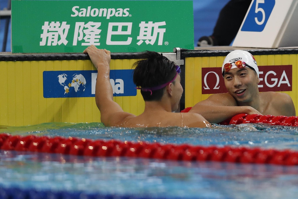 新浪直击游泳世界杯第二日