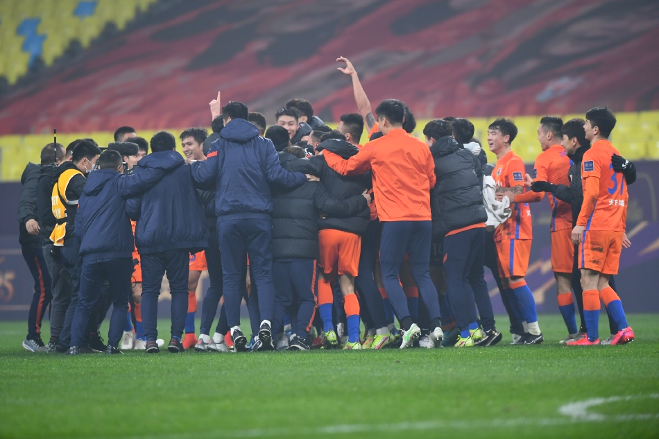 足协杯山东泰山1-0海港夺冠