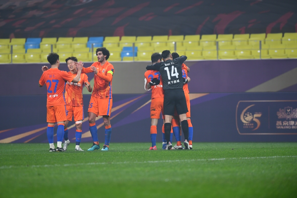 足协杯山东泰山1-0海港夺冠