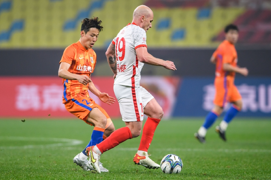 足协杯山东泰山1-0海港夺冠