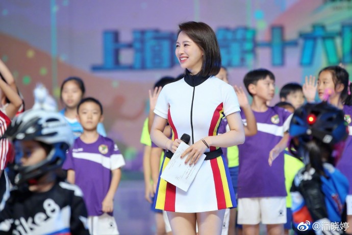 潘晓婷亮相上海市第十六届运动会