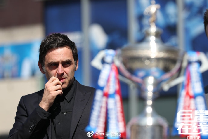 斯诺克世锦赛球员赛前合影