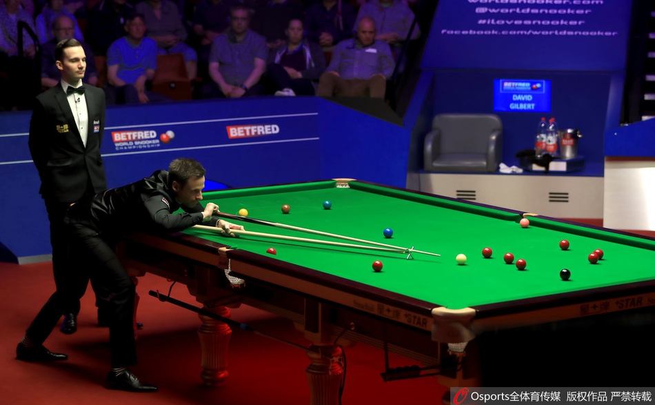 半决赛希金斯3-5吉尔伯特