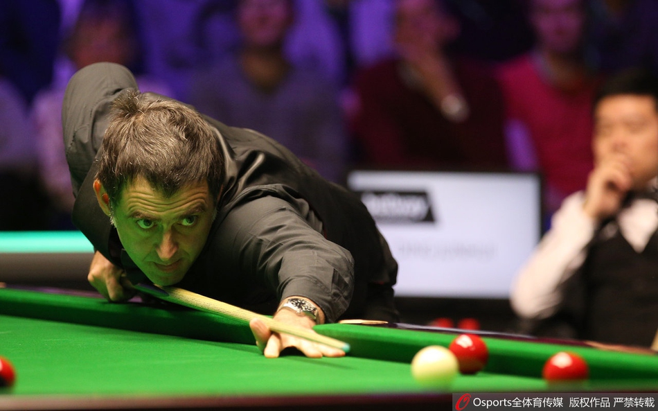 英锦赛丁俊晖6-4奥沙利文进8强