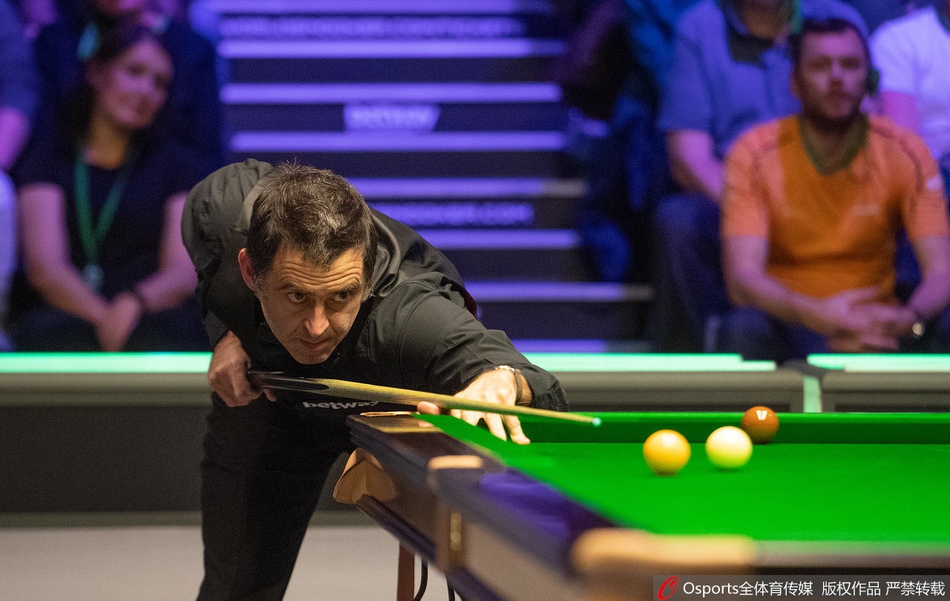 英锦赛奥沙利文6-0田鹏飞