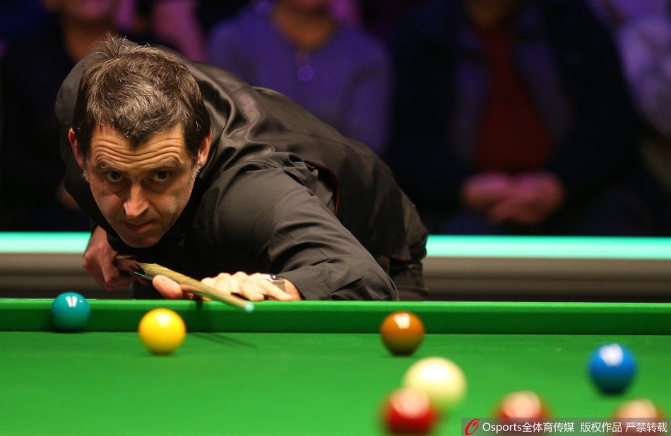 英锦赛丁俊晖6-4奥沙利文进8强