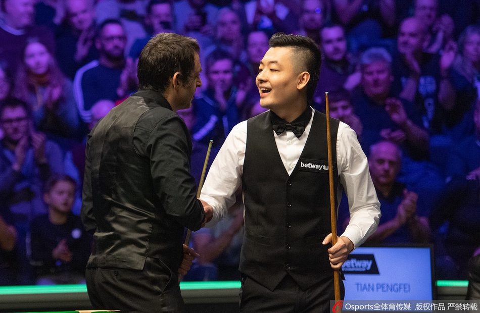 英锦赛奥沙利文6-0田鹏飞