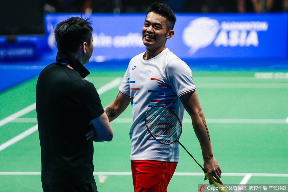 亚锦赛林丹领衔国羽队员热身