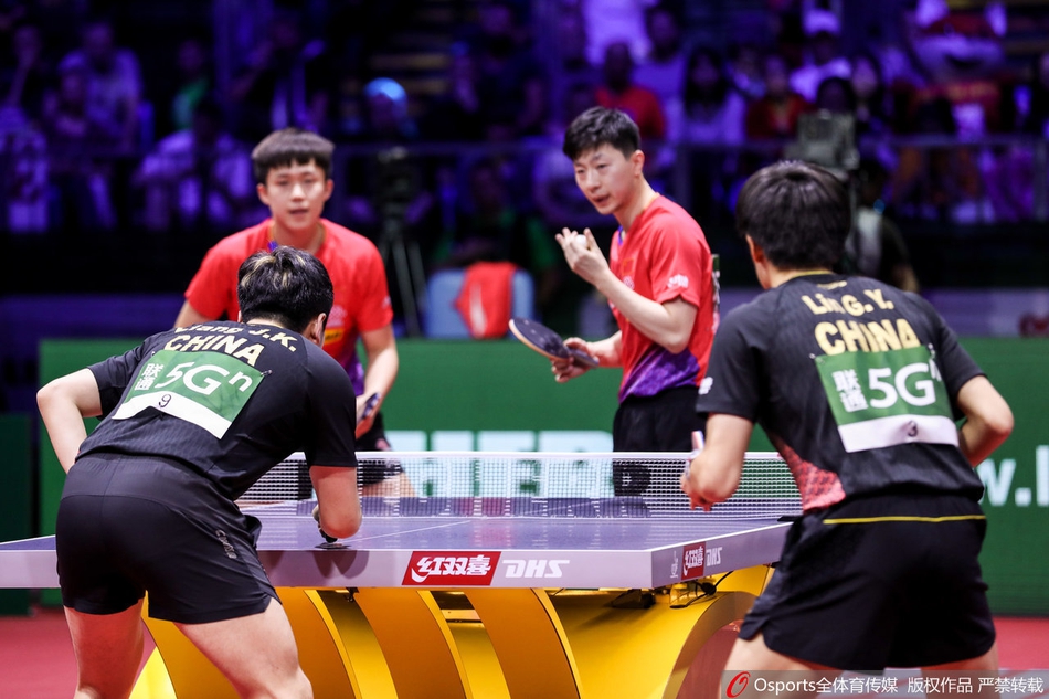 世乒赛半决赛马龙王楚钦胜队友