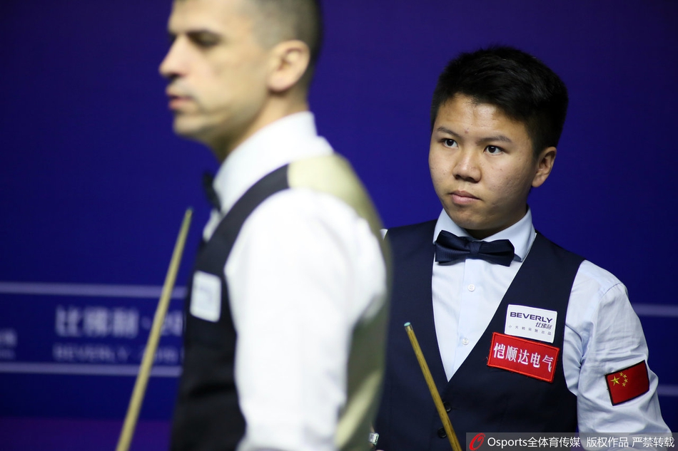 斯诺克世界杯中国B队5-0胜