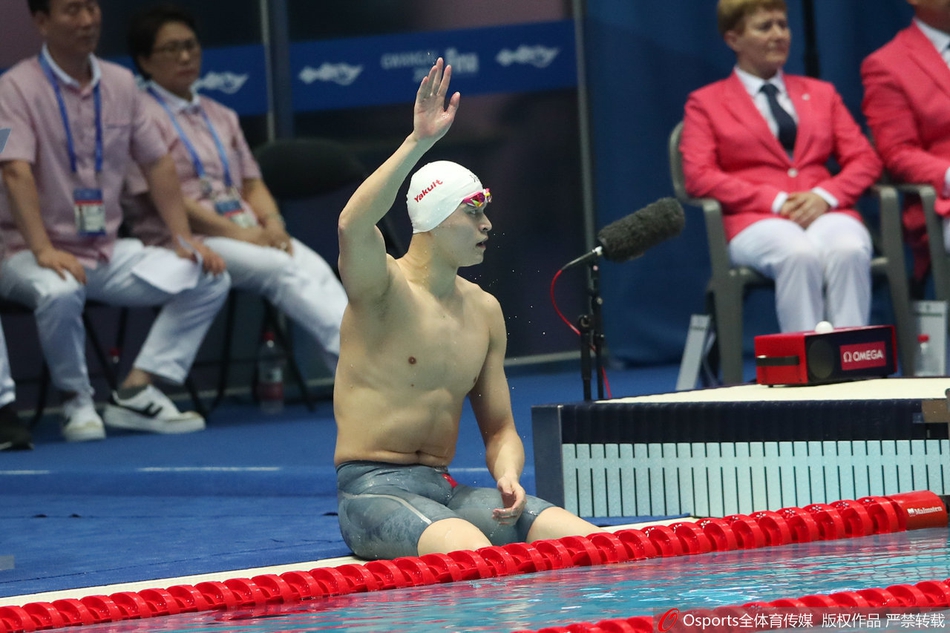 男子4x200自接力中国队收获第6