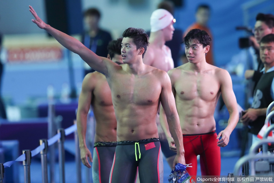 男子4x200自接力中国队收获第6