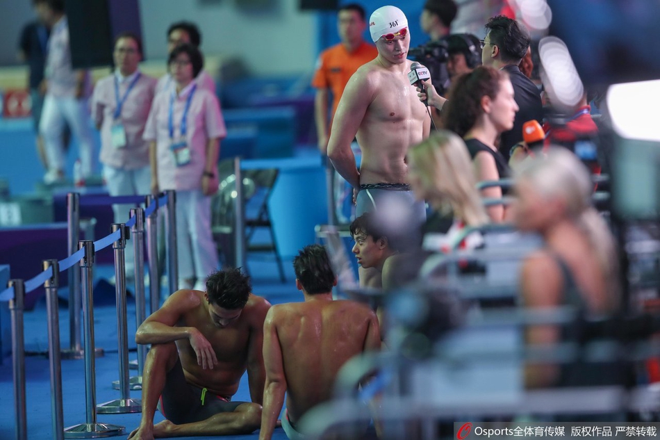 男子4x200自接力中国队收获第6