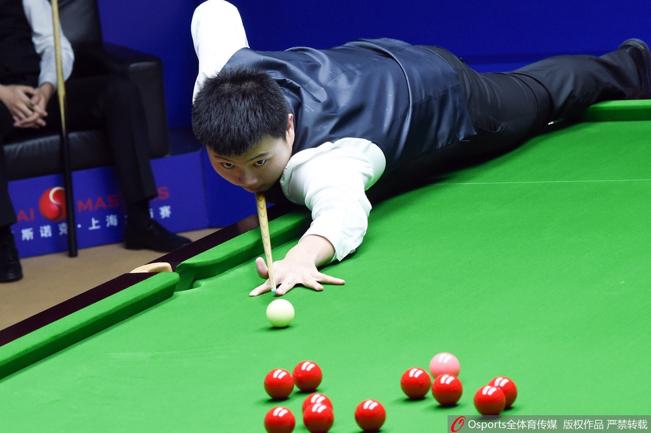 上海大师赛首轮丁俊晖6-2赵剑波