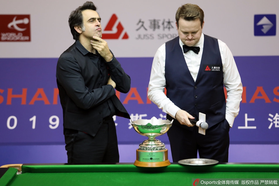 上海大师赛奥沙利文三连冠