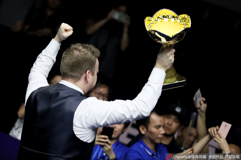 斯诺克中锦赛颁奖仪式