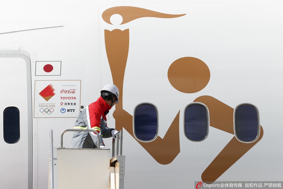 奥运圣火安全抵达日本