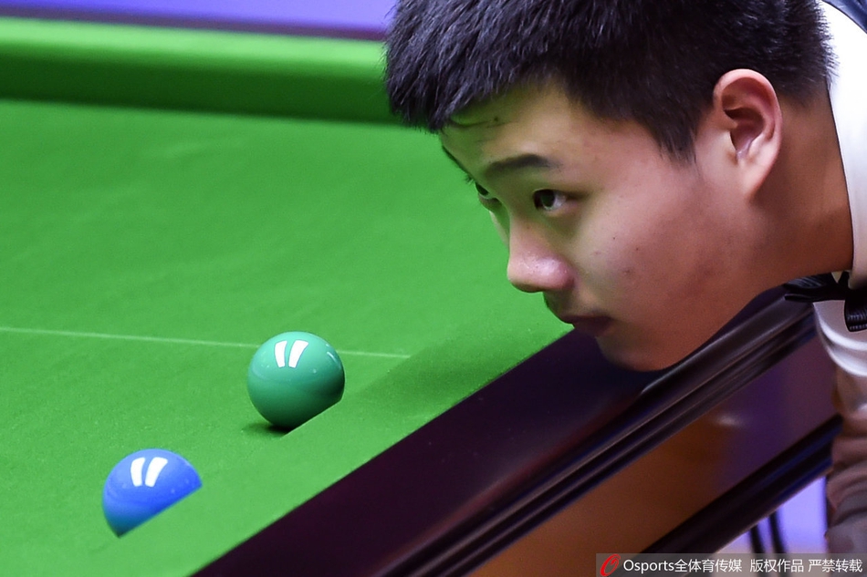 上海大师赛首轮丁俊晖6-2赵剑波