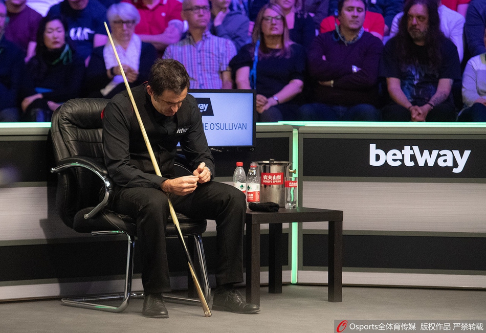 英锦赛奥沙利文6-0田鹏飞