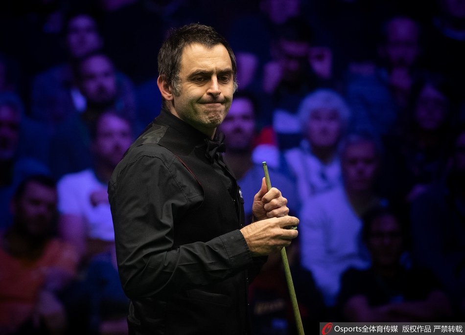 英锦赛奥沙利文6-0田鹏飞