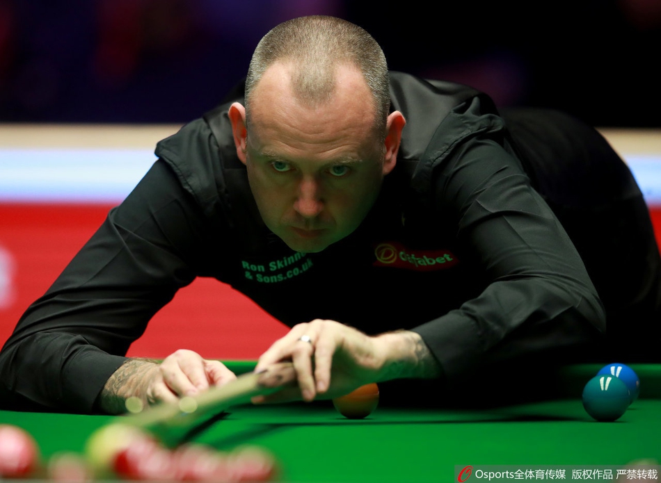 斯诺克大师赛威廉姆斯2-6宾汉姆