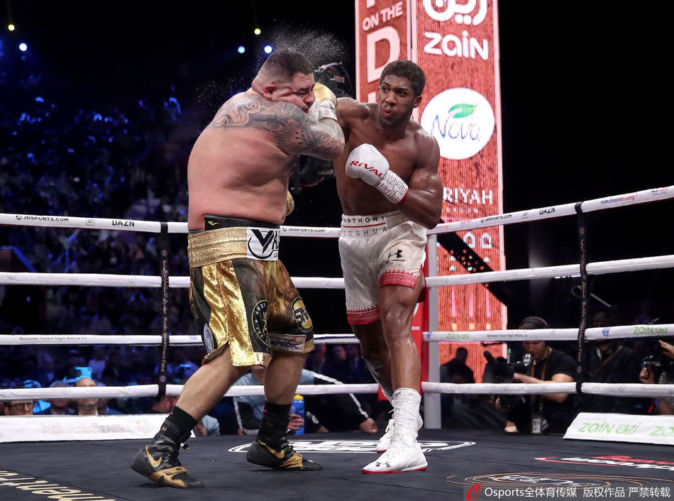 约书亚击败鲁伊兹二番战获胜