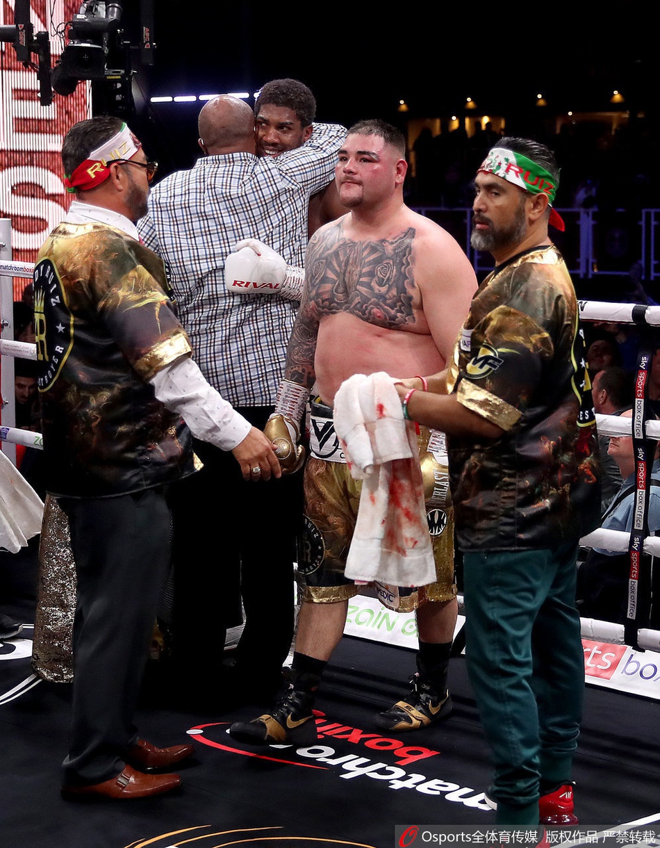 约书亚击败鲁伊兹二番战获胜