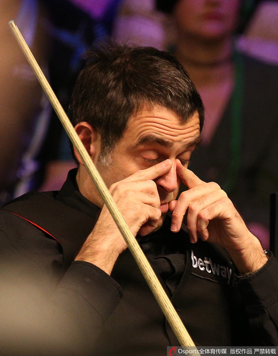 英锦赛丁俊晖6-4奥沙利文进8强