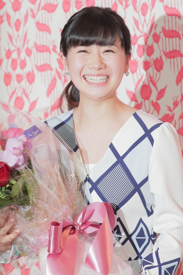 福原爱东京举办退役发布会