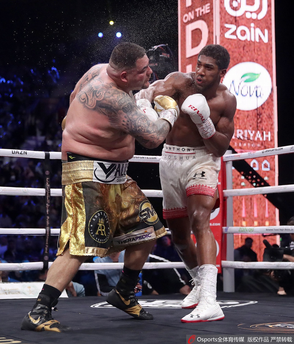 约书亚击败鲁伊兹二番战获胜