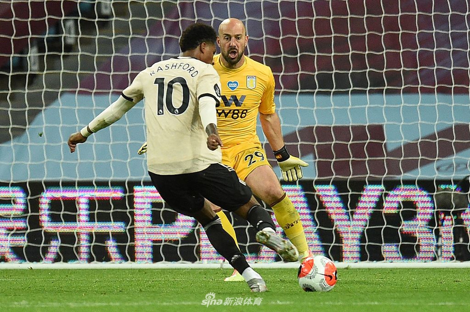 [英超]维拉0-3曼联 B费传射