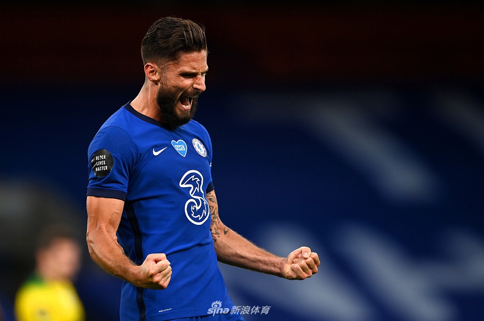 [英超]切尔西1-0诺维奇 吉鲁制胜