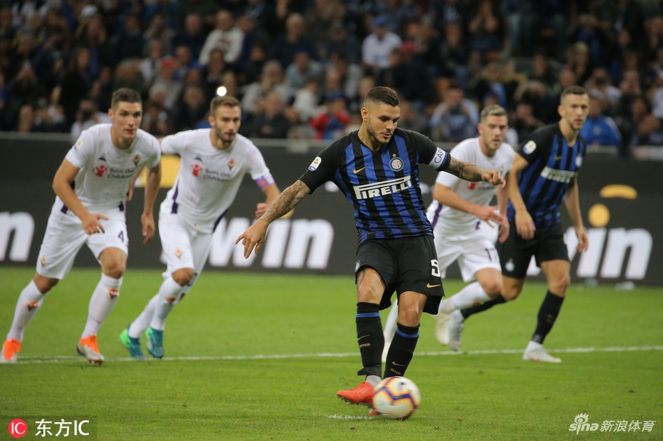 伊卡尔迪点球命中