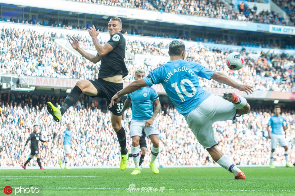 [英超]曼城4-0布莱顿