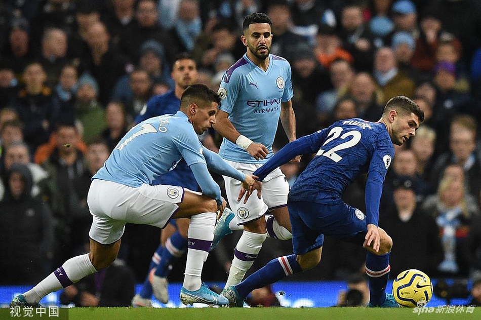 [英超]曼城2-1切尔西