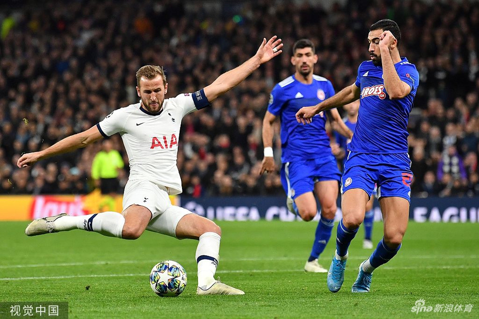 [欧冠]热刺4-2奥林匹亚科斯