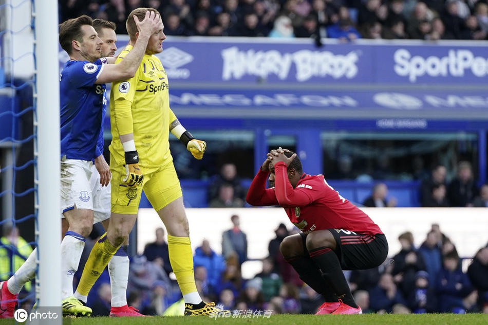 [英超]埃弗顿1-1曼联